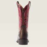 Ariat Women's Round Up Back Zip Western Boot