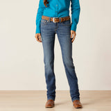 Ariat Women's R.E.A.L. Mid Rise  Everlee Straight Jean