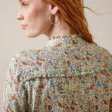 Ariat Women's Clarion Long Sleeve Blouse - Bird Print