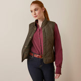 Ariat Women's Woodside Vest - Navy - Earth