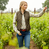 Ariat Women's Woodside Vest - Navy - Earth
