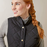 Ariat Women's Woodside Vest - Navy - Black