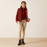 Ariat Youth Bella Insulated Reversible Vest - Dala Horse/Fired Brick