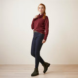 Ariat Women's Lexi Sweater - Navy - Tawny Port