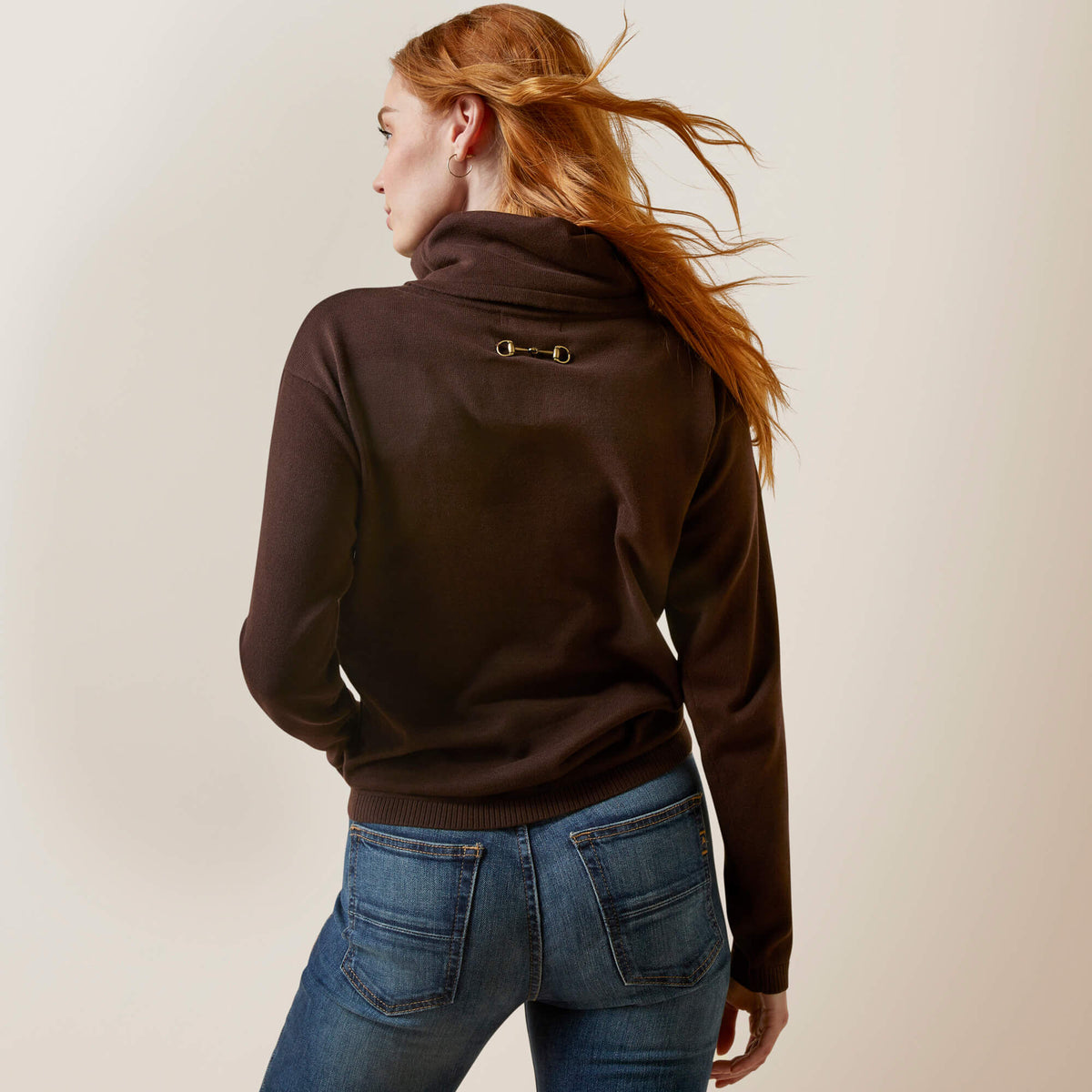Ariat Women's Lexi Sweater - Navy - Mole