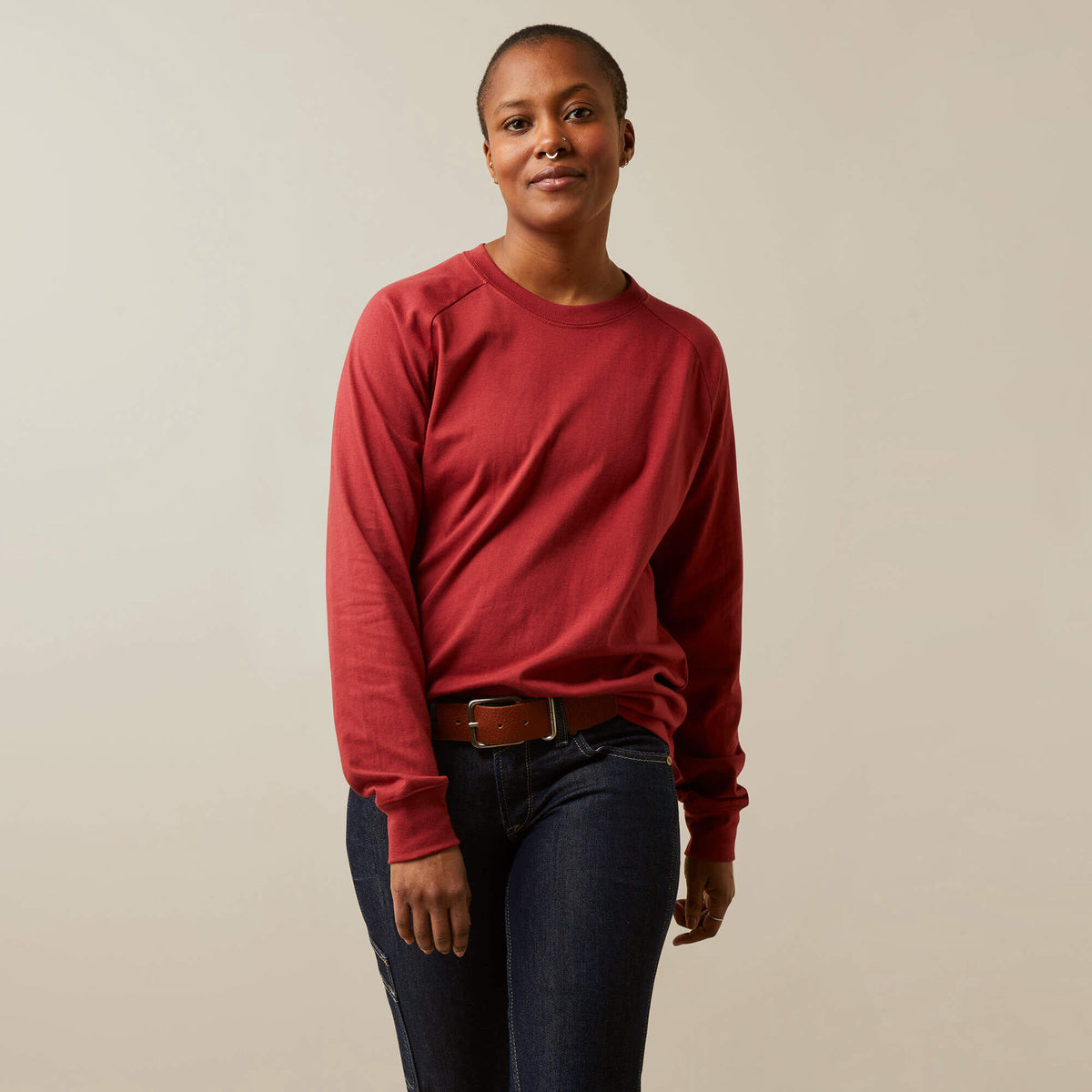 Ariat Women's Rebar Cotton Strong Logo Graphic