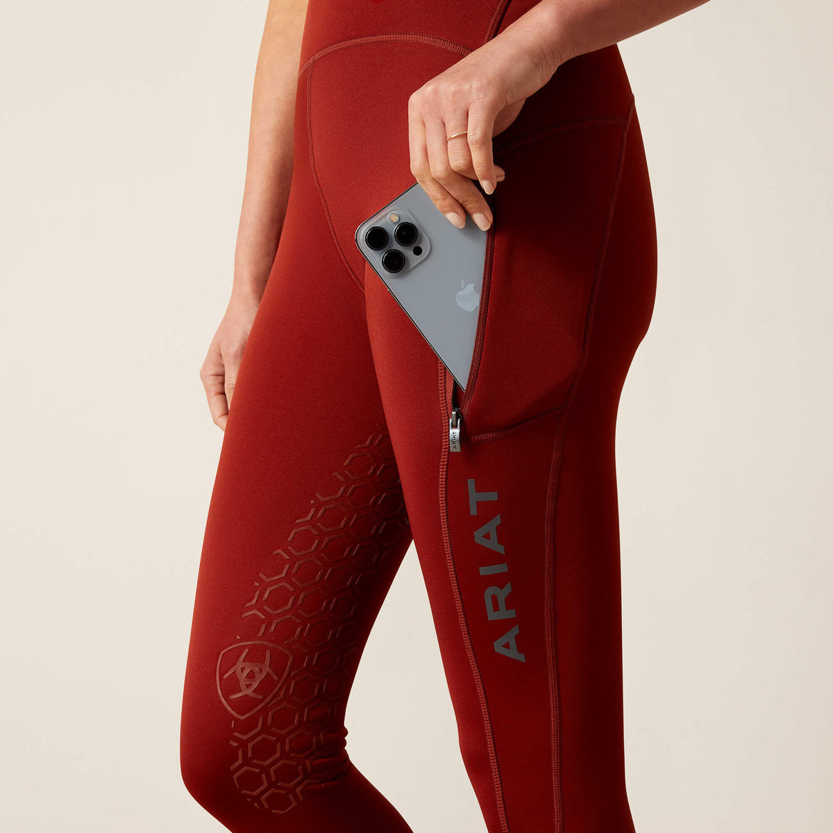 Ariat Women's Venture Thermal Half Grip  Tight