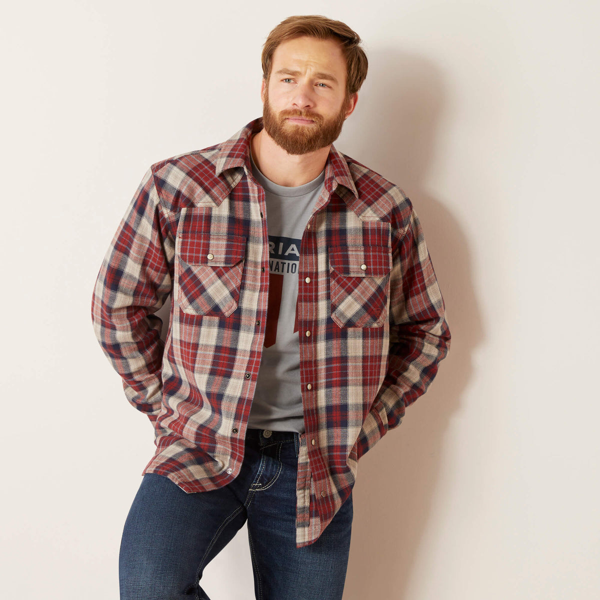 Ariat Men's Harlen  Retro Fit Shirt