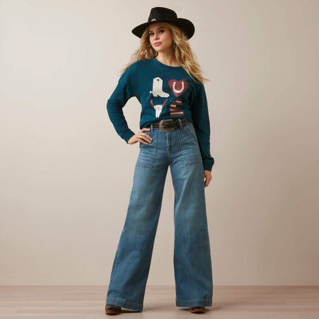 Ariat Women's Love Oversized Tee