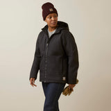 Ariat Women's Rebar DuraCanvas Insulated Jacket - Wren - Black