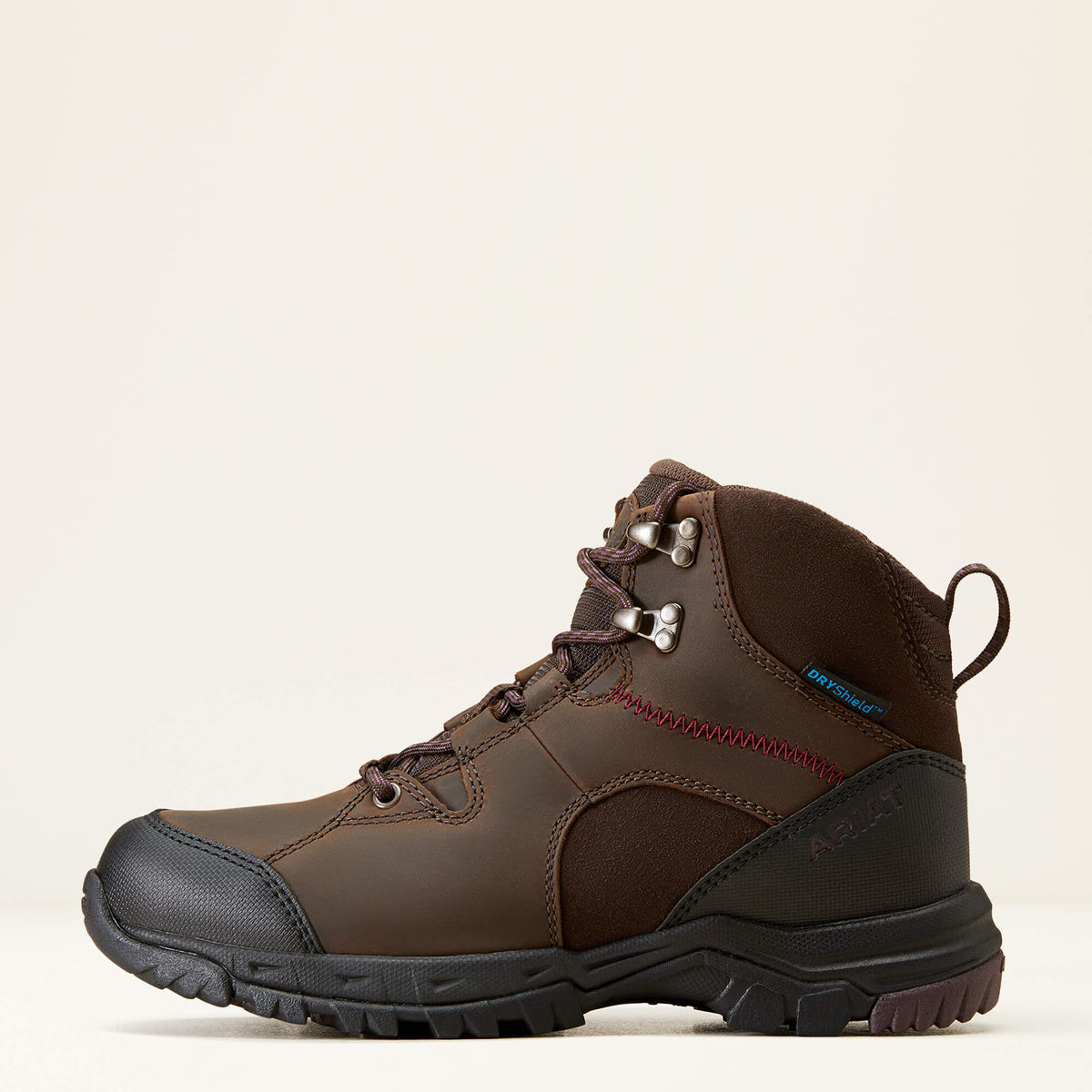 Ariat Women's Skyline Mid Waterproof Boot - Distressed Brown - Chocolate Brown