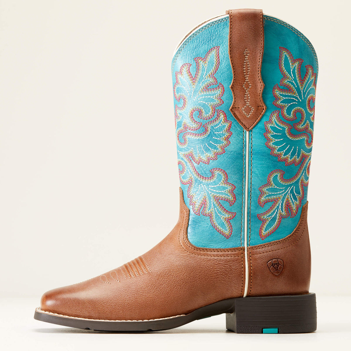 Ariat Women's Round Up StretchFit Wide Square Toe Western Boot