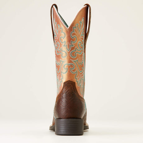 Ariat Women's Round Up StretchFit Wide Square Toe Western Boot