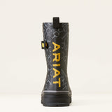 Ariat Women's Kelmarsh Mid Rubber Boot - Black Bit Print
