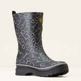 Ariat Women's Kelmarsh Mid Rubber Boot - Black Bit Print