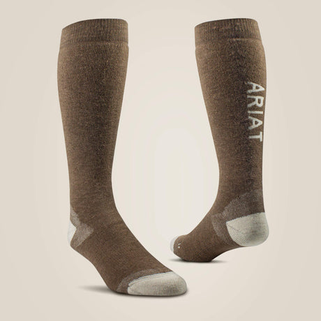 Ariat Women's Country Performance Merino Socks - Earth