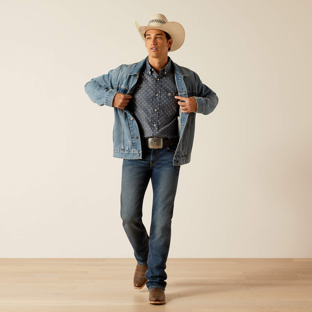 Ariat Men's Denim Trucker Jacket