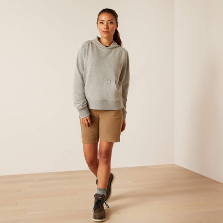 Ariat Women's Rebar Lightweight Cropped Hoodie