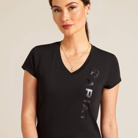Ariat Women's Vertical Logo V T-Shirt