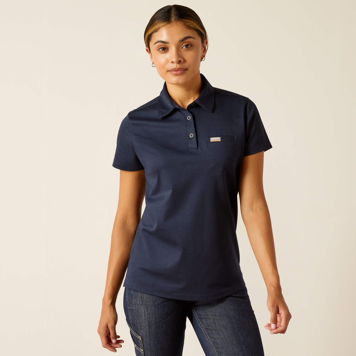 Ariat Women's Rebar Foreman Polo