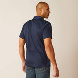 Ariat Men's Rebar Foreman Ss Polo Shirt #colour_navy