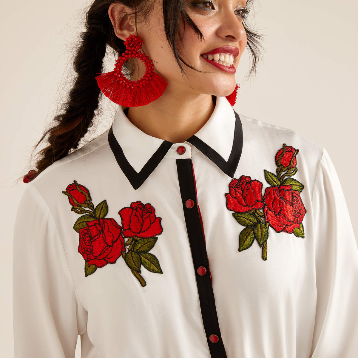 Ariat Women's Rose Rodeo Quincy   Shirt