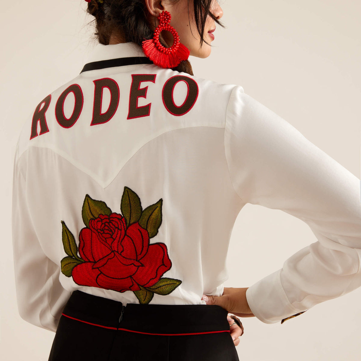 Ariat Women's Rose Rodeo Quincy   Shirt