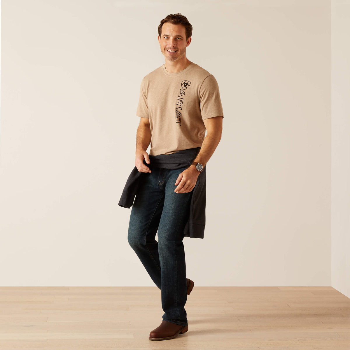 Ariat Men's Vertical Logo T-Shirt