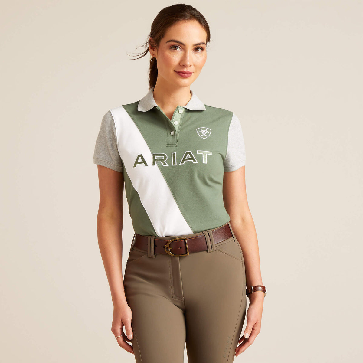Ariat Women's Taryn Polo - Duck Green