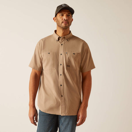 Ariat Men's Rebar Made Tough 360 Airflow Work Shirt