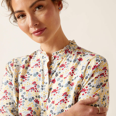 Ariat Women's Clarion Long Sleeve Blouse - Mod Floral