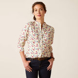 Ariat Women's Clarion Long Sleeve Blouse - Mod Floral