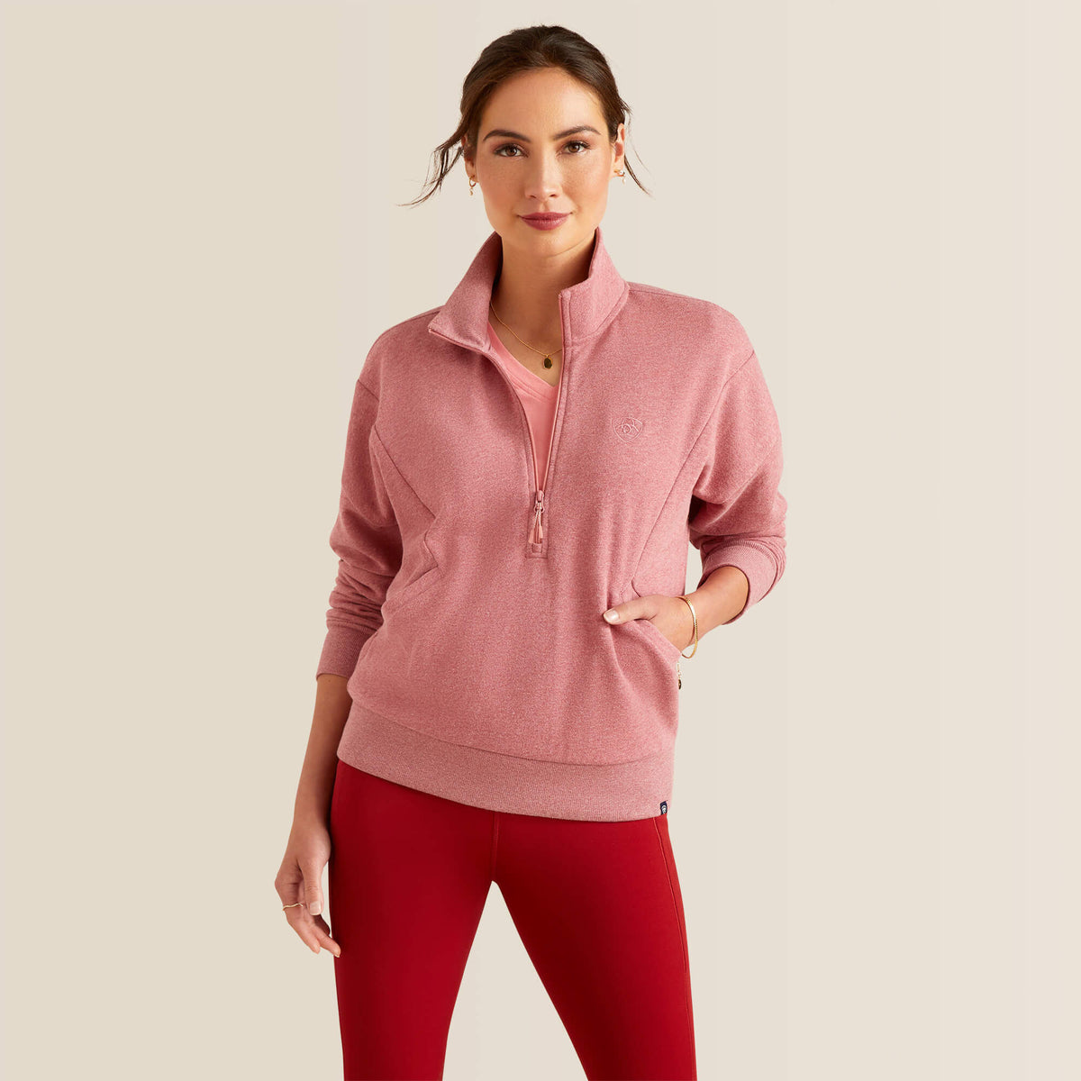 Ariat Women's Friday Cotton 1/2 Zip Sweatshirt