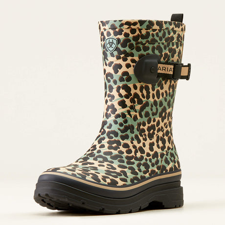 Ariat Women's Kelmarsh Mid Rubber Boot - Leopard Camo
