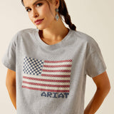 Ariat Women's Homespun Flag T-Shirt