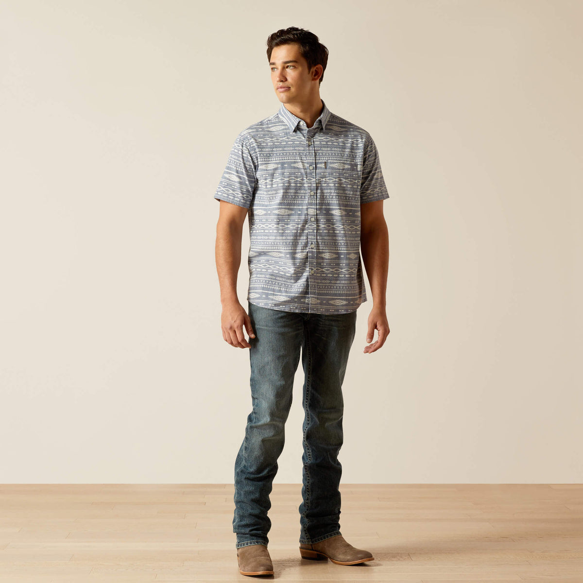 Ariat Men's Mack Stretch Modern Fit Shirt