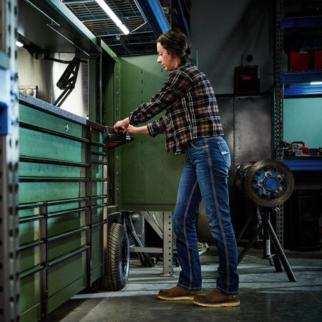 Ariat Women's Rebar HR Riveter Straight Jean