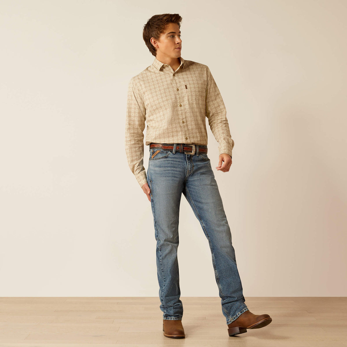 Ariat Men's M8 Modern Brickell Slim Leg Jeans