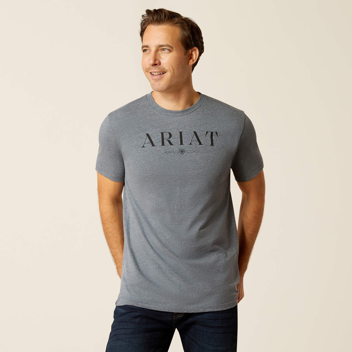 Ariat Men's B&W Logo T-Shirt