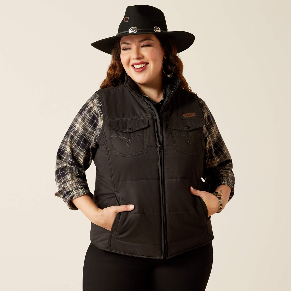 Ariat Women's Grizzly Quilted Vest