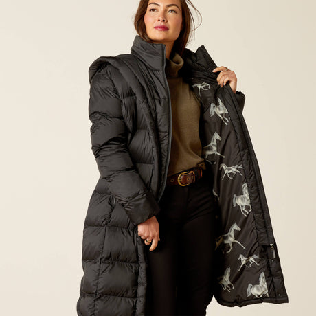 Ariat Women's Norfolk Long Puffa Coat