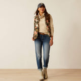 Ariat Women's Woodside Vest - Navy - Rosegarden Print
