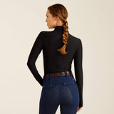 Ariat Women's Lowell 3.0 1/4 Zip Baselayer - Black