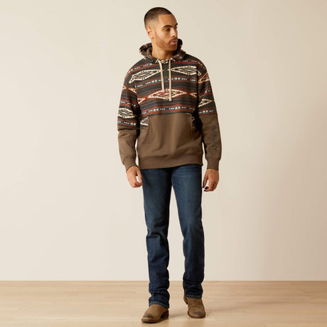 Ariat Men's Color Block Hoodie