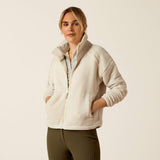 Ariat Women's Lafayette Ful Zip Sweatshirt - Summer Sand