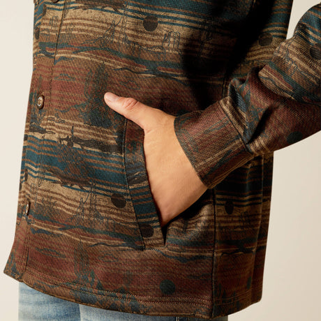 Ariat Men's Caldwell Printed Shirt Jacket