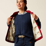 Ariat Women's Woodside Vest - Navy - Rubaiyat