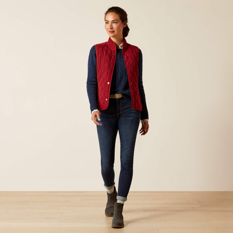 Ariat Women's Woodside Vest - Navy - Rubaiyat