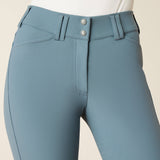 Ariat Women's Tri Factor Grip Full Seat Breech - White - Bluestone