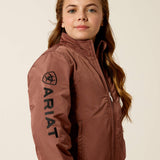 Ariat Youth Stable Insulated Jacket - Navy - Marron
